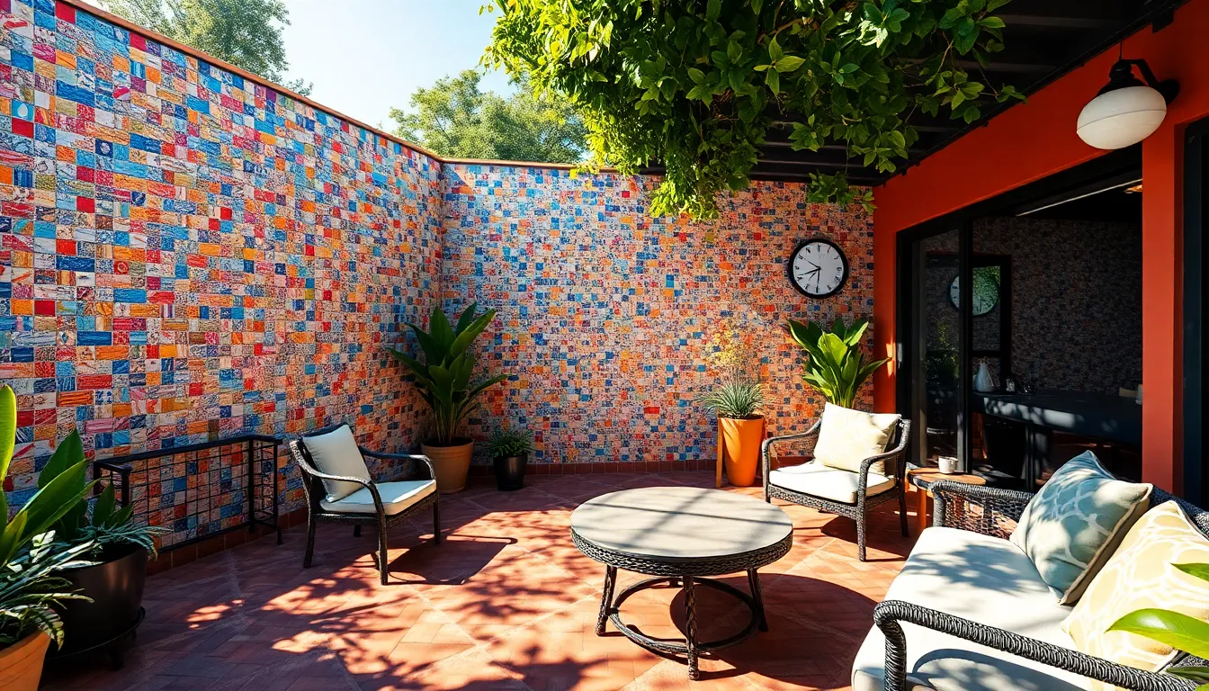 25 Stunning Outdoor Patio Wall Ideas to Transform Your Backyard Space 12 25 Stunning Outdoor Patio Wall Ideas to Transform Your Backyard Space 11