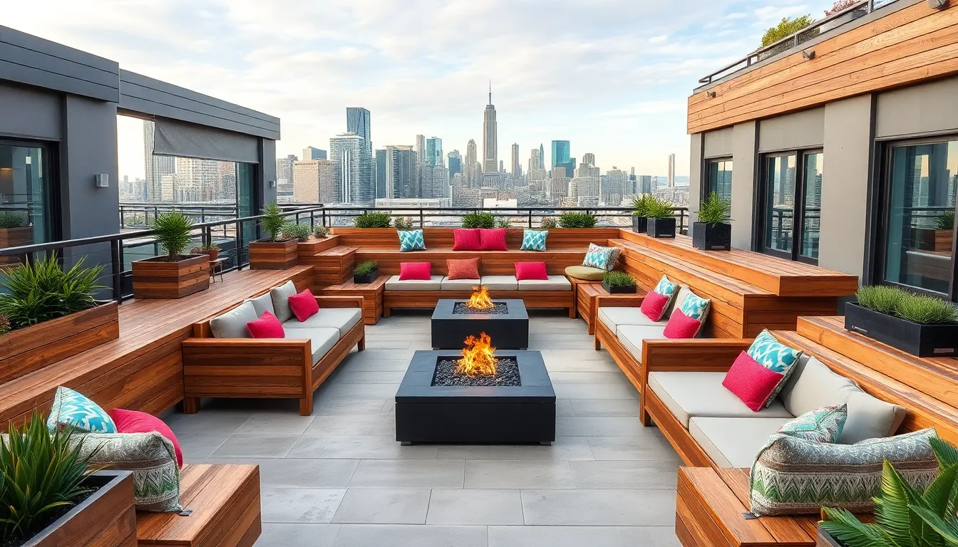 25 Stunning Outdoor Rooftop Patio Ideas to Transform Your Urban Space 12 25 Stunning Outdoor Rooftop Patio Ideas to Transform Your Urban Space 11