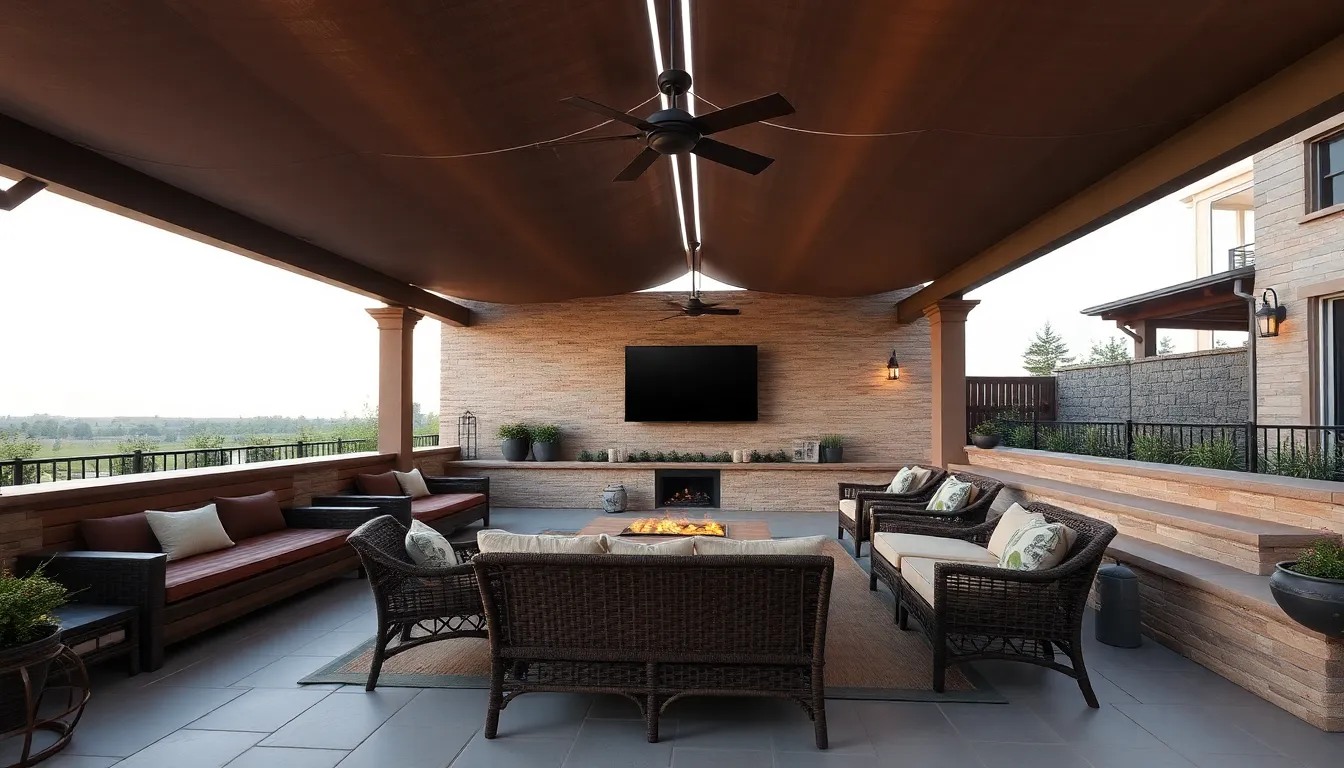 25 Outdoor TV Ideas That Will Transform Your Patio Design in 2025 12 25 Outdoor TV Ideas That Will Transform Your Patio Design in 2025 11