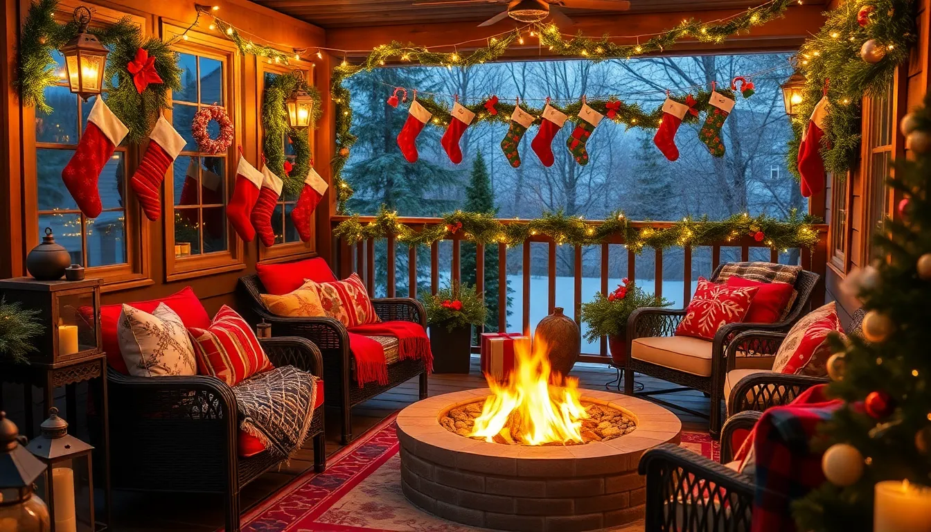 25 Stunning Patio Christmas Decorating Ideas to Transform Your Outdoor Space 12 25 Stunning Patio Christmas Decorating Ideas to Transform Your Outdoor Space 11