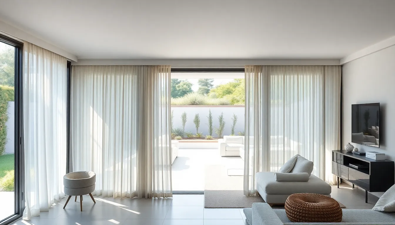 25 Stunning Patio Door Curtain Ideas That Transform Any Space (2025 Guide) 12 25 Stunning Patio Door Curtain Ideas That Transform Any Space (2025 Guide) 11