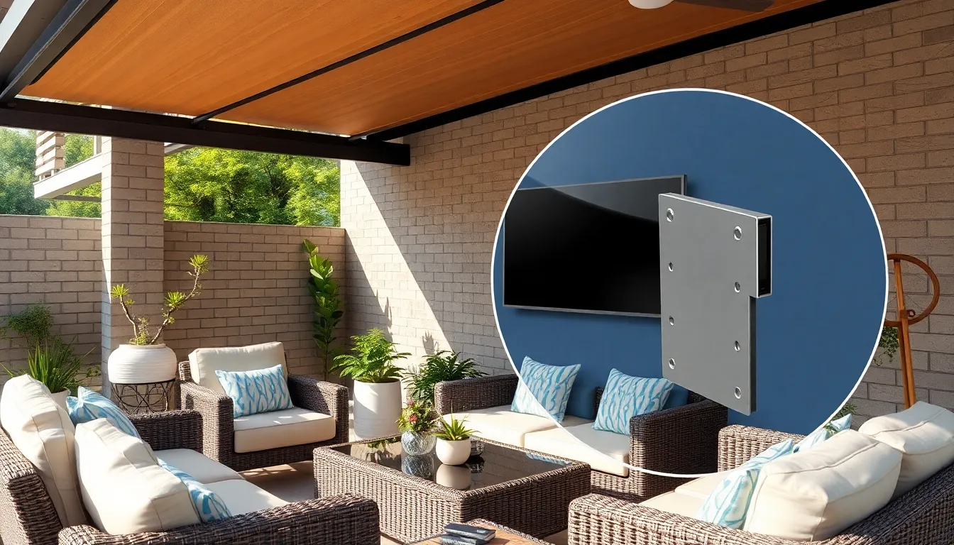 15 Creative Patio TV Mount Ideas to Transform Your Outdoor Space (2025 Guide) 12 15 Creative Patio TV Mount Ideas to Transform Your Outdoor Space (2025 Guide) 11