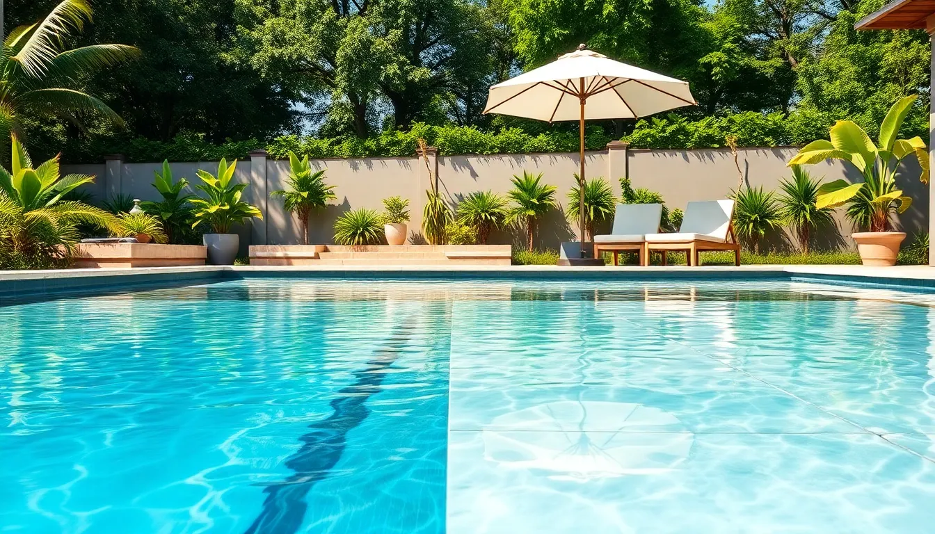 25 Stunning Pool Waterline Tile Ideas to Transform Your Swimming Pool 12 25 Stunning Pool Waterline Tile Ideas to Transform Your Swimming Pool 11