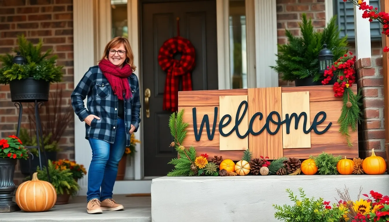 25 Porch Welcome Signs Ideas to Transform Your Front Door in 2025 12 25 Porch Welcome Signs Ideas to Transform Your Front Door in 2025 11