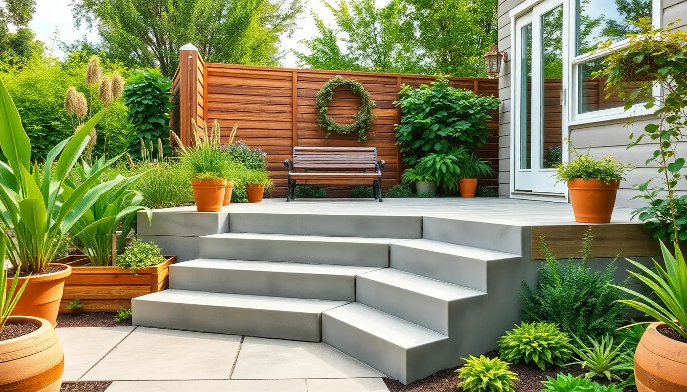 27 Stunning Raised Patio Ideas with Steps to Transform Your Backyard 12 27 Stunning Raised Patio Ideas with Steps to Transform Your Backyard 11