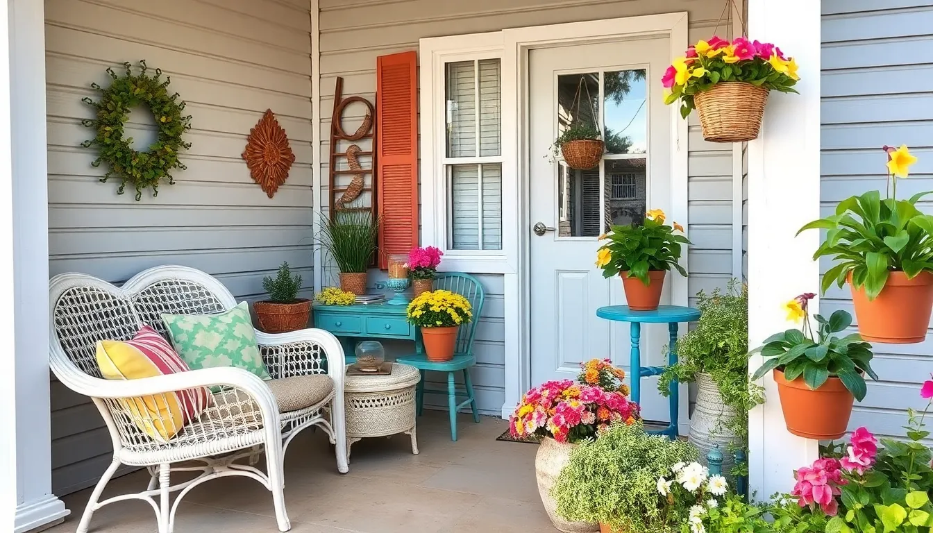 25 Small Front Porch Ideas on a Budget That'll Transform Your Entryway 12 25 Small Front Porch Ideas on a Budget That'll Transform Your Entryway 11