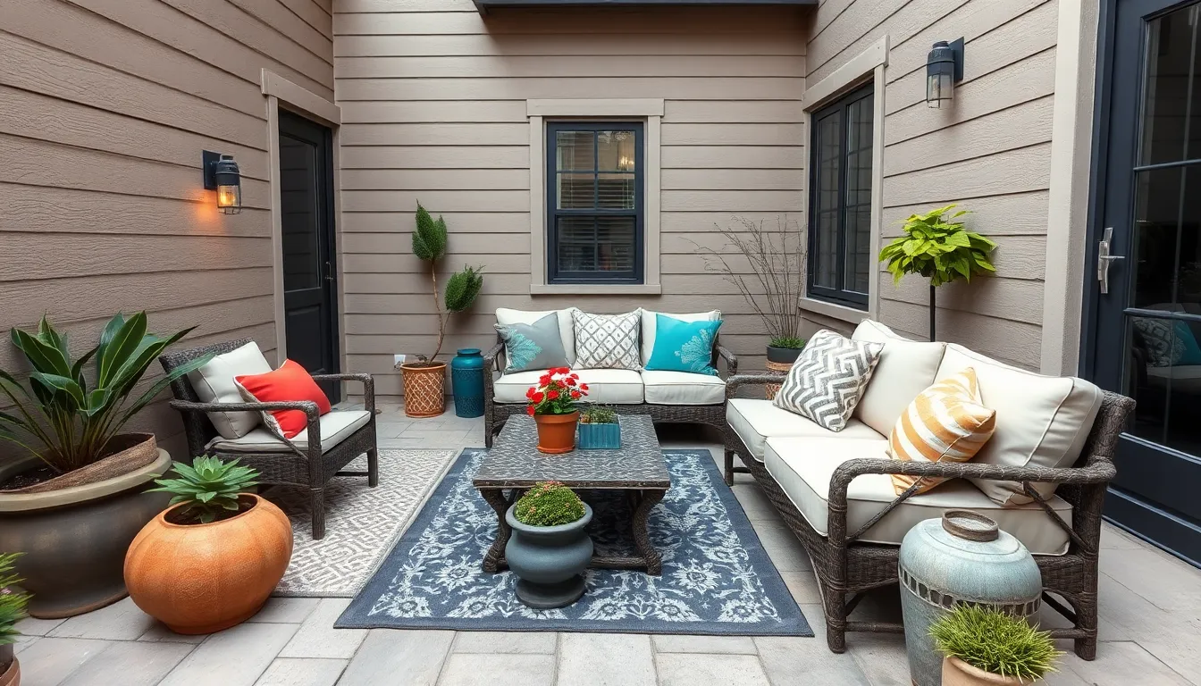 25 Small Patio Decorating Ideas That Will Transform Your Tiny Outdoor Space 12 25 Small Patio Decorating Ideas That Will Transform Your Tiny Outdoor Space 11