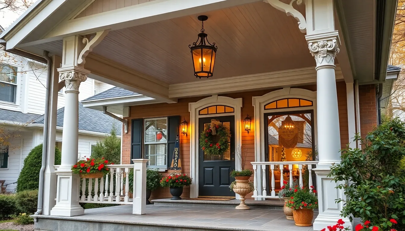25 Stunning Uncovered Front Porch Ideas to Transform Your Entrance on Any Budget 12 25 Stunning Uncovered Front Porch Ideas to Transform Your Entrance on Any Budget 11
