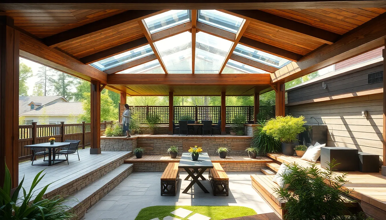 25 Under Deck Patio Ideas for Your Walkout Basement (Transform Dead Space!) 12 25 Under Deck Patio Ideas for Your Walkout Basement (Transform Dead Space!) 11