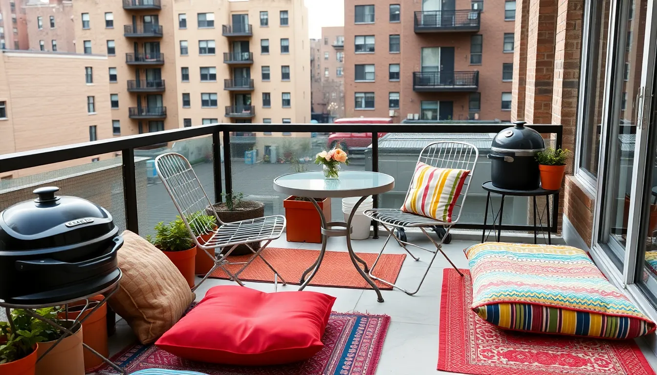 27 Cheap Apartment Patio Ideas That'll Transform Your Space for Under $100 14 27 Cheap Apartment Patio Ideas That'll Transform Your Space for Under $100 13