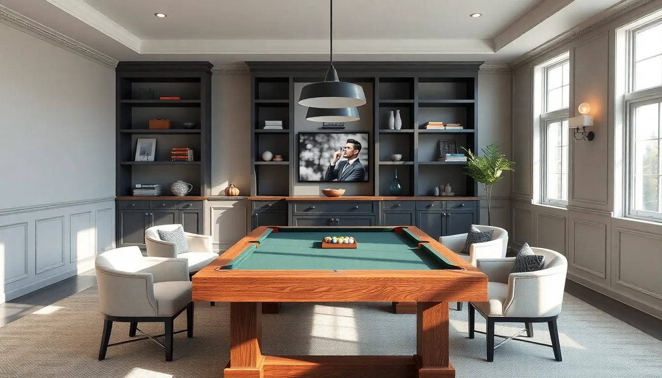 47 Basement Pool Table Room Ideas That'll Transform Your Space Into the Ultimate Game Room 14 47 Basement Pool Table Room Ideas That'll Transform Your Space Into the Ultimate Game Room 13