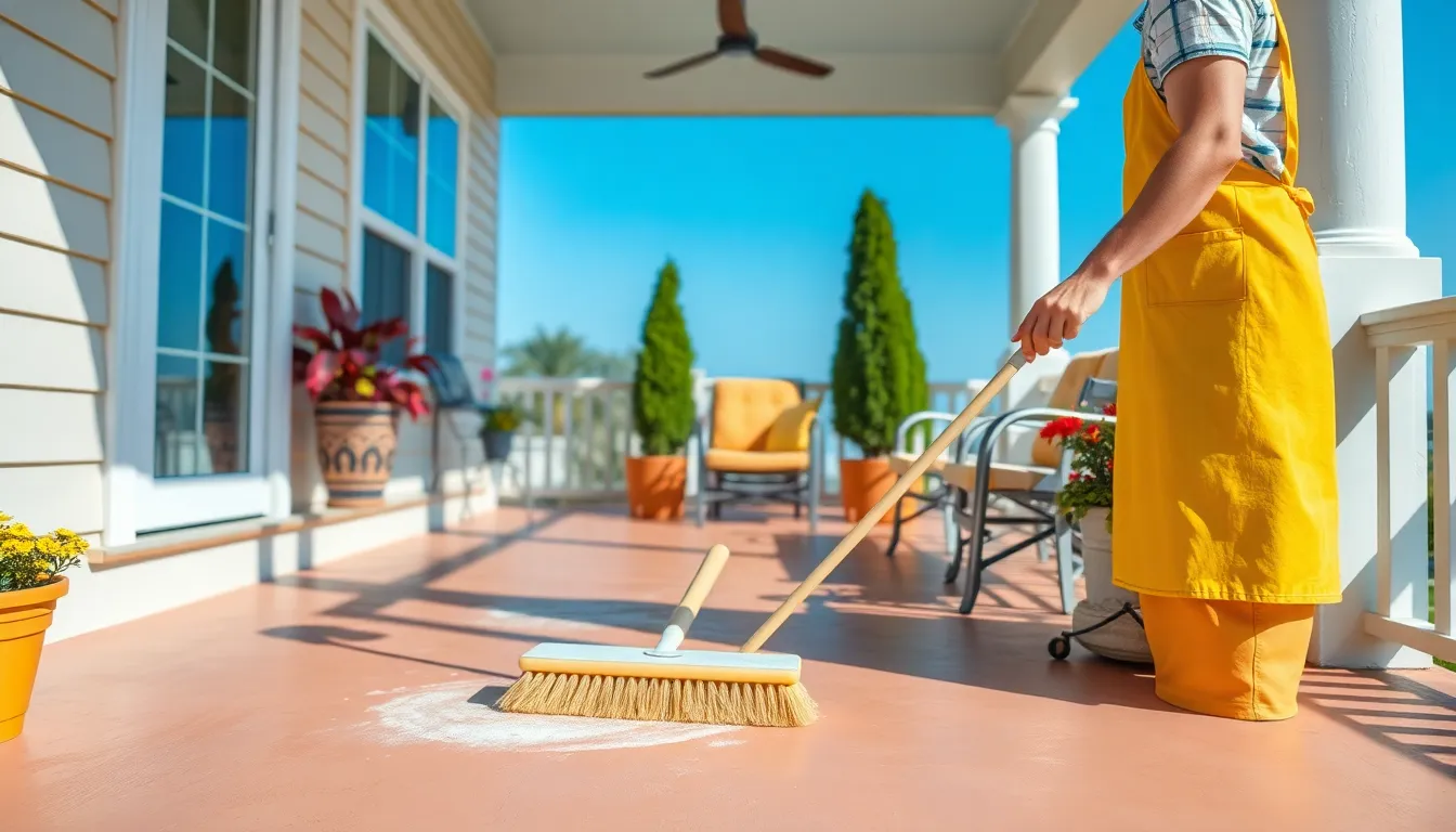 15 Stunning Concrete Porch Paint Ideas That Will Transform Your Home's Curb Appeal 14 15 Stunning Concrete Porch Paint Ideas That Will Transform Your Home's Curb Appeal 13
