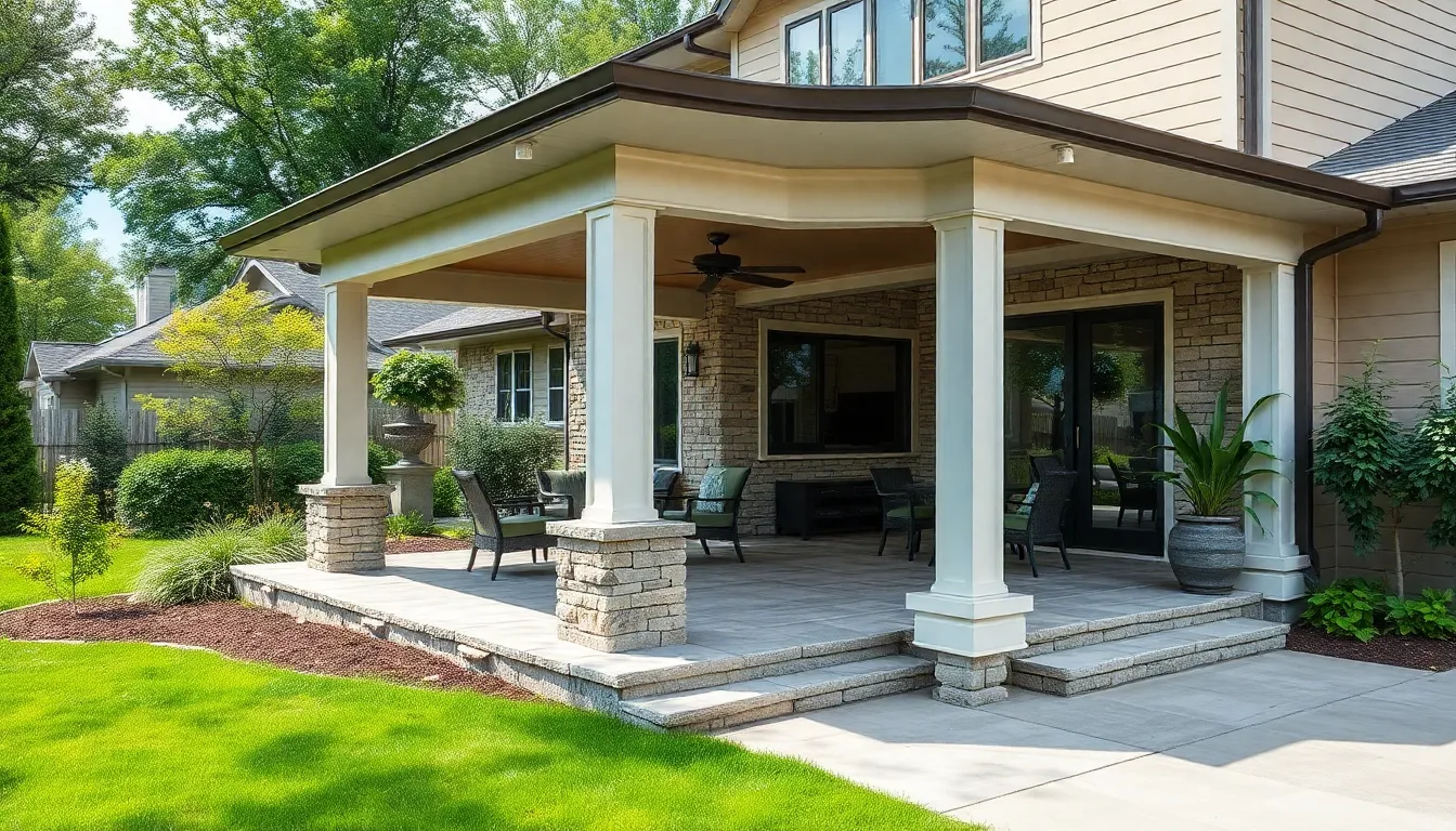 25 Stunning Covered Patio Ideas Attached to House (2025 Guide) 14 25 Stunning Covered Patio Ideas Attached to House (2025 Guide) 13