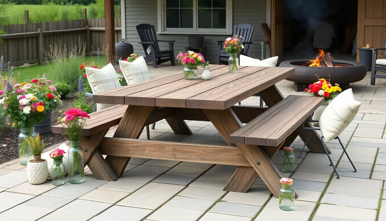 27 Charming Farmhouse Patio Decorating Ideas That Transform Any Outdoor Space 14 27 Charming Farmhouse Patio Decorating Ideas That Transform Any Outdoor Space 13