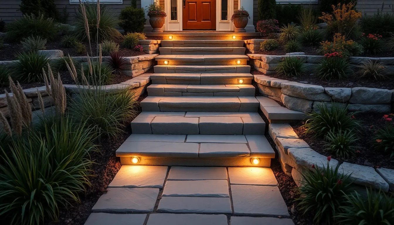 32 Stunning Front Door Walkway Ideas That Boost Your Home's Curb Appeal 14 32 Stunning Front Door Walkway Ideas That Boost Your Home's Curb Appeal 13