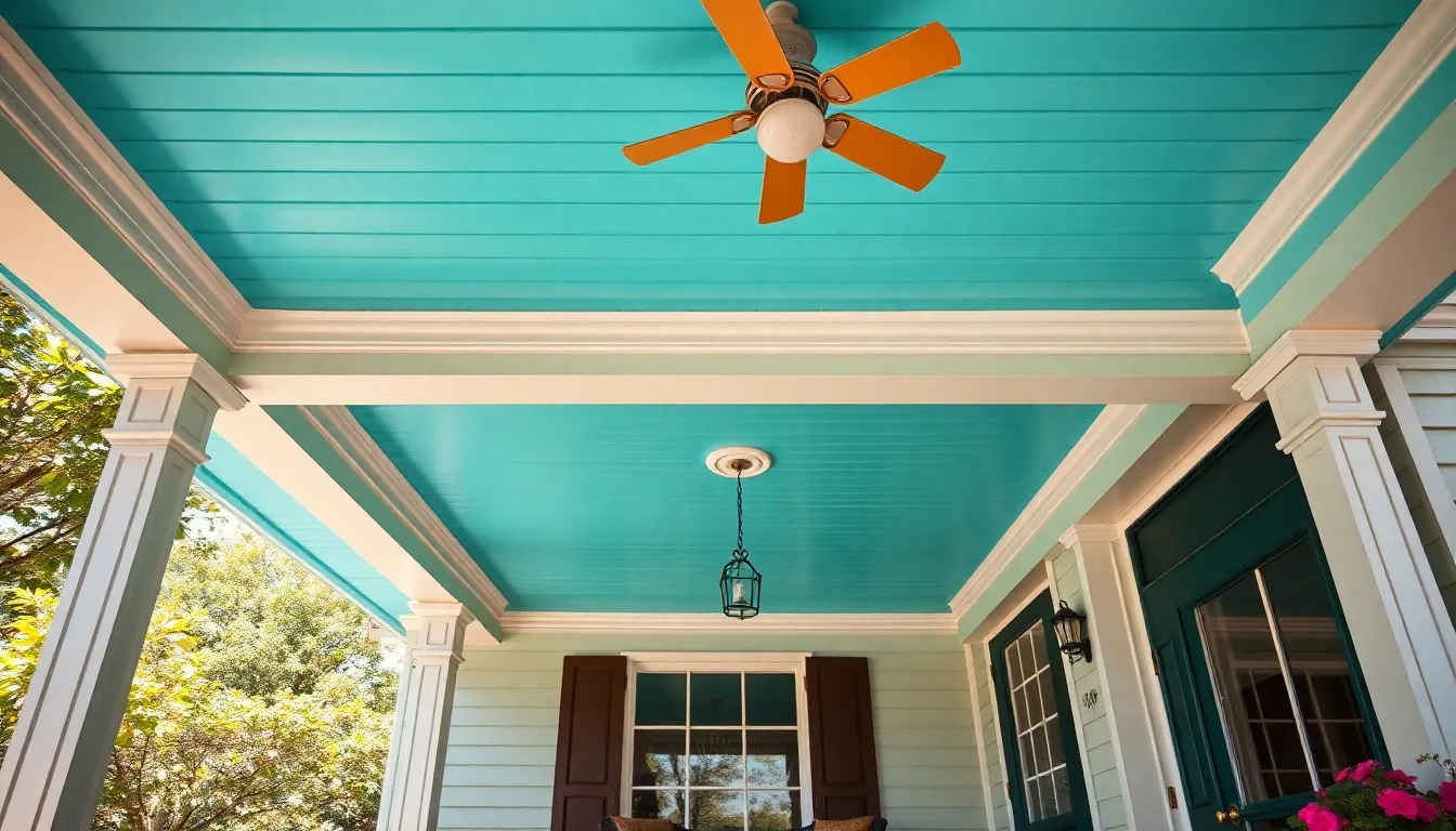 25 Stunning Front Porch Ceiling Ideas That Will Transform Your Home's Curb Appeal 14 25 Stunning Front Porch Ceiling Ideas That Will Transform Your Home's Curb Appeal 13