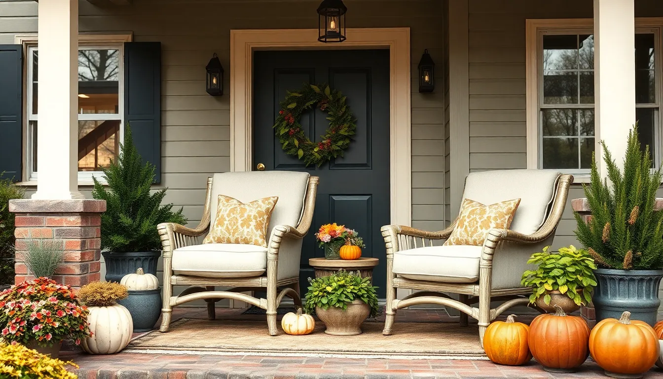 25 Front Porch Chairs Ideas That Transform Your Home's Curb Appeal 14 25 Front Porch Chairs Ideas That Transform Your Home's Curb Appeal 13