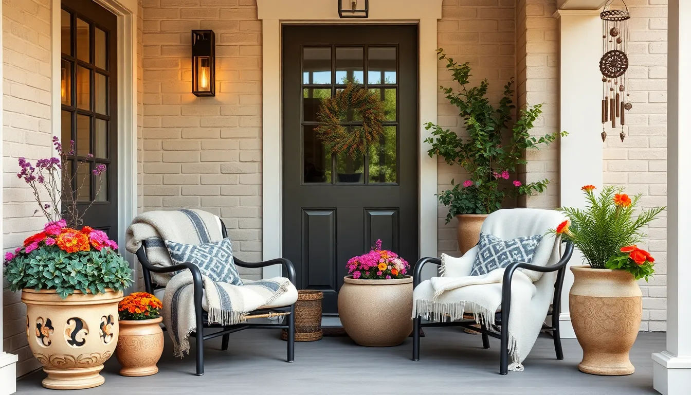 25 Stunning Front Porch Decor Ideas to Boost Your Home's Curb Appeal 14 25 Stunning Front Porch Decor Ideas to Boost Your Home's Curb Appeal 13