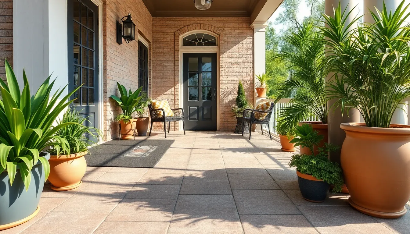 15 Front Porch Flooring Ideas That Will Transform Your Home's Curb Appeal 14 15 Front Porch Flooring Ideas That Will Transform Your Home's Curb Appeal 13