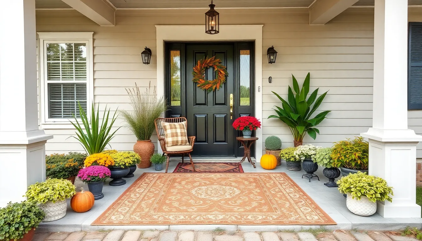 15 Stylish Front Porch Rug Ideas That'll Transform Your Entryway in 2025 14 15 Stylish Front Porch Rug Ideas That'll Transform Your Entryway in 2025 13