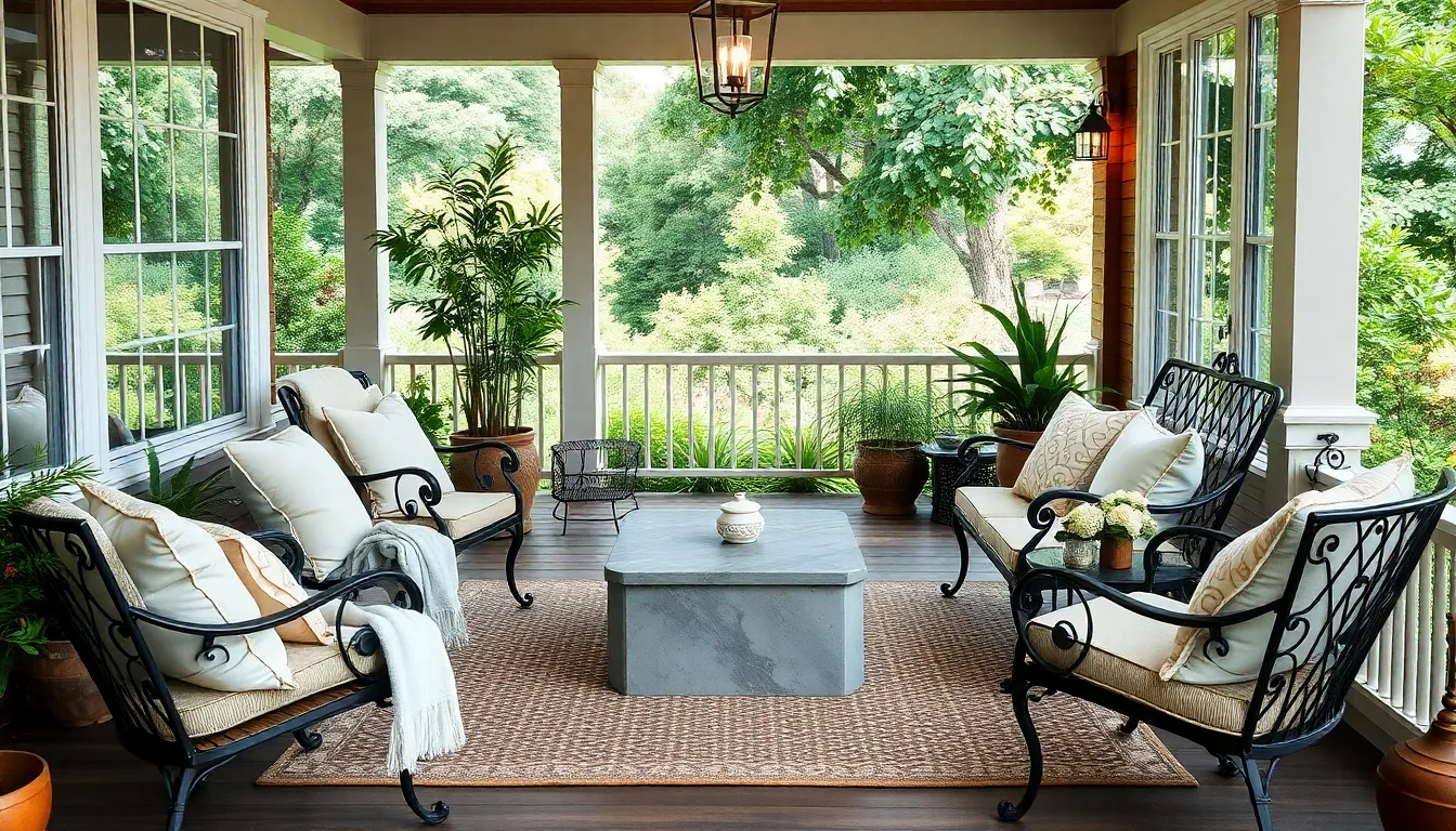 25 Front Porch Seating Ideas That Transform Your Space on Any Budget 14 25 Front Porch Seating Ideas That Transform Your Space on Any Budget 13