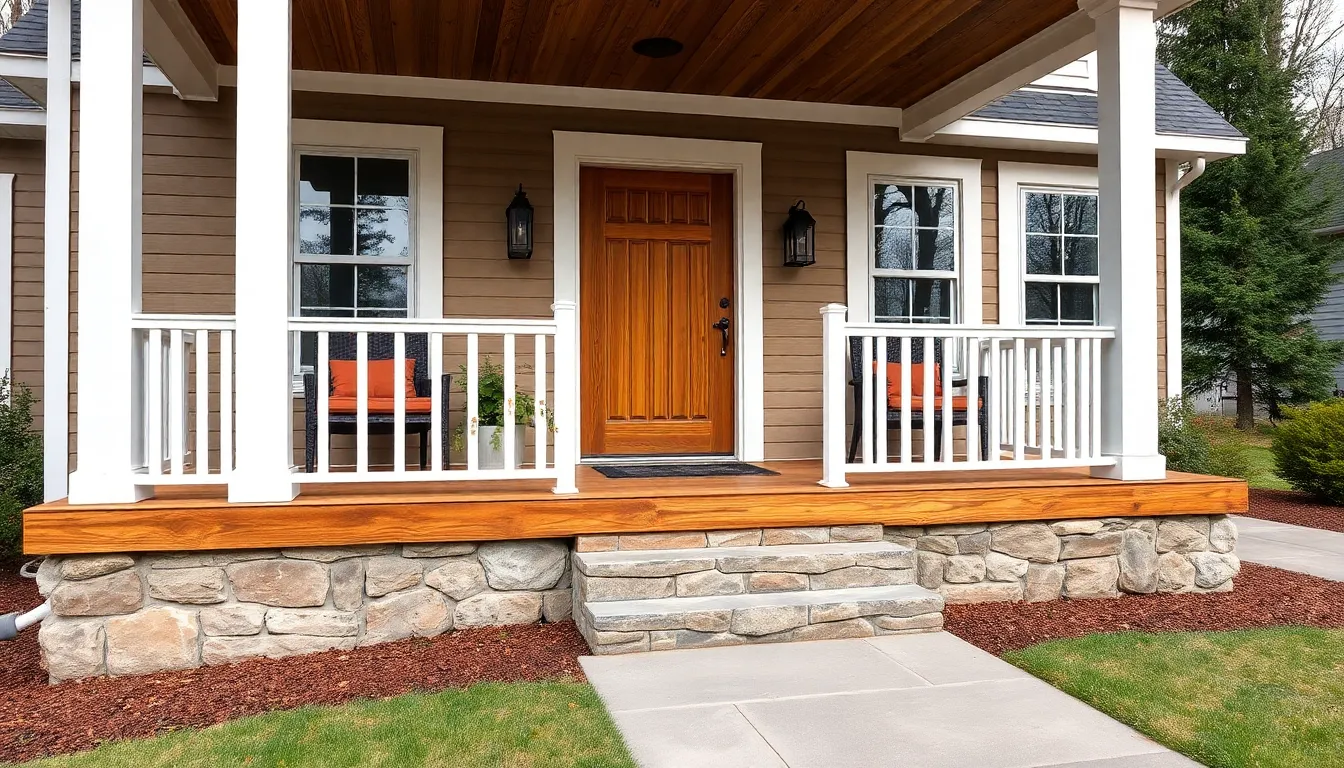 25 Creative Front Porch Skirting Ideas to Transform Your Home's Curb Appeal 14 25 Creative Front Porch Skirting Ideas to Transform Your Home's Curb Appeal 13