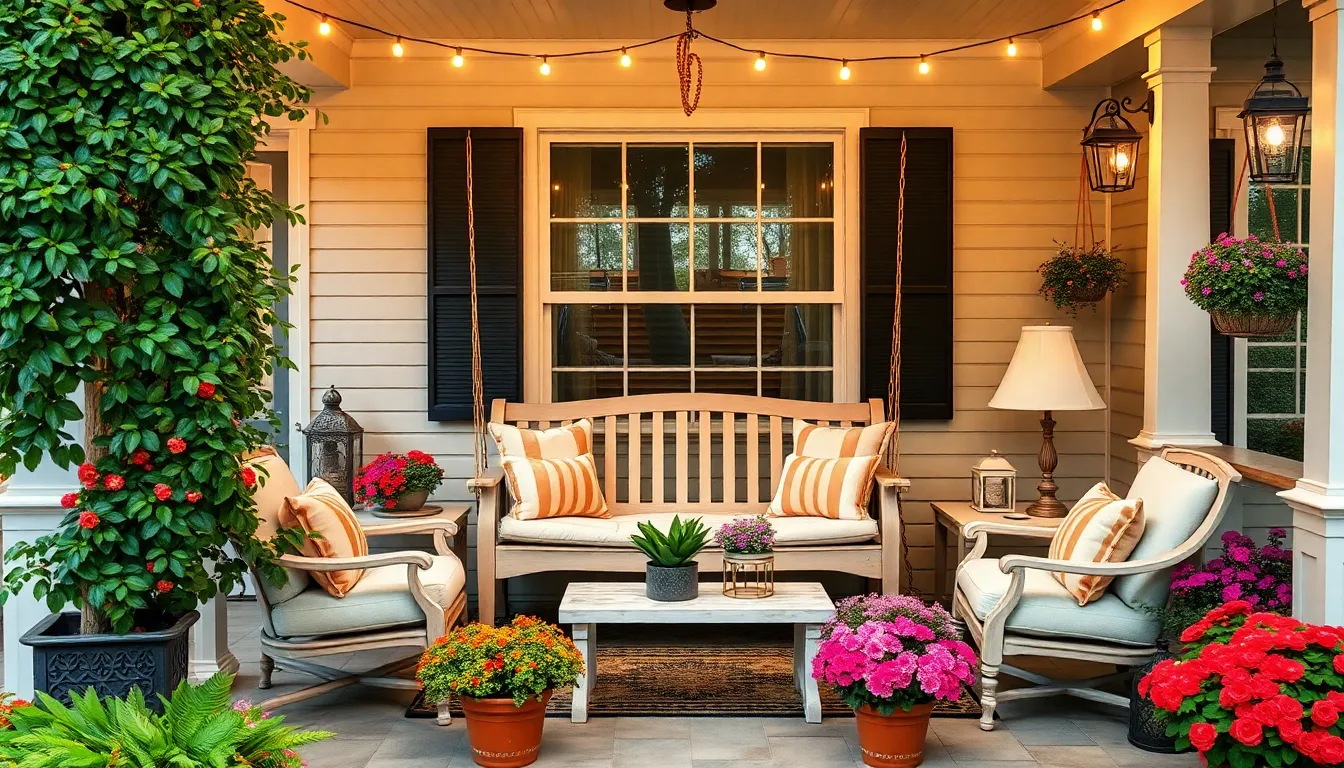 25 Stunning Front Porch Swing Ideas to Transform Your Home's Curb Appeal 14 25 Stunning Front Porch Swing Ideas to Transform Your Home's Curb Appeal 13
