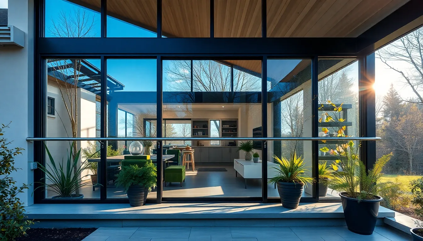 25 Stunning Glass Porch Ideas to Transform Your Home Entrance in 2025 14 25 Stunning Glass Porch Ideas to Transform Your Home Entrance in 2025 13