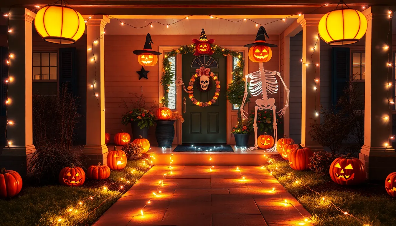 25 Spooky Halloween Front Porch Ideas That'll Make Your Home the Talk of the Block 14 25 Spooky Halloween Front Porch Ideas That'll Make Your Home the Talk of the Block 13
