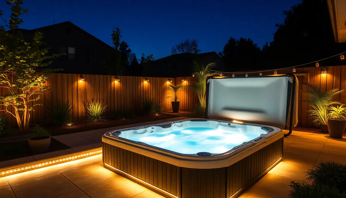 27 Stunning Hot Tub Ideas for Your Backyard Patio (2025 Guide) 14 27 Stunning Hot Tub Ideas for Your Backyard Patio (2025 Guide) 13