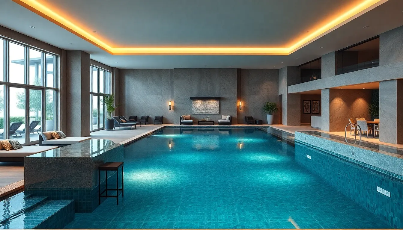50 Stunning Indoor Pool Ideas That Will Transform Your Dream Home 14 50 Stunning Indoor Pool Ideas That Will Transform Your Dream Home 13