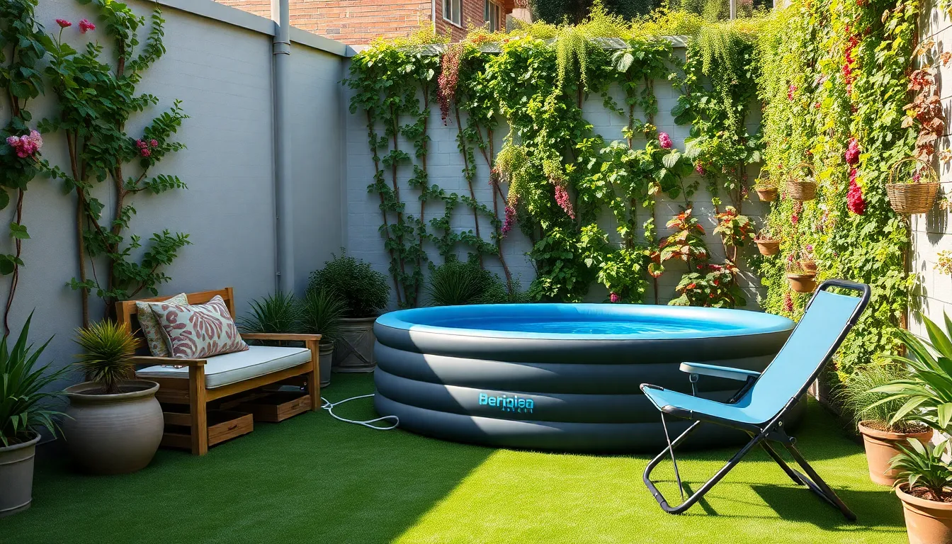 25 Creative Inflatable Pool Ideas to Transform Your Backyard Into a Summer Oasis 14 25 Creative Inflatable Pool Ideas to Transform Your Backyard Into a Summer Oasis 13