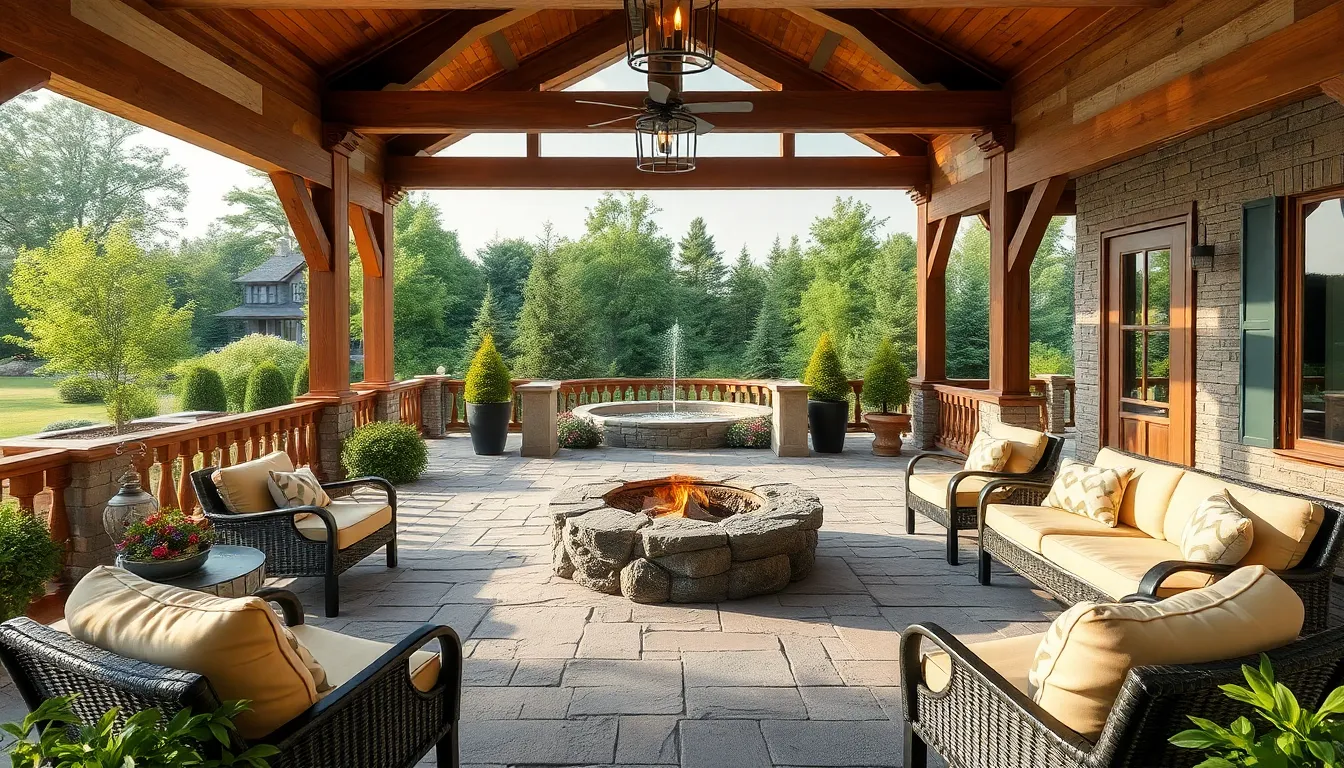 25 Stunning Large Porch Decorating Ideas to Transform Your Outdoor Space 14 25 Stunning Large Porch Decorating Ideas to Transform Your Outdoor Space 13
