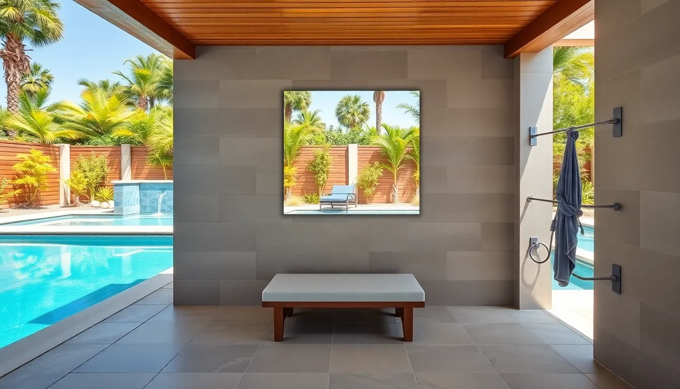 15 Stunning Outdoor Pool Bathroom Ideas That Will Transform Your Backyard 14 15 Stunning Outdoor Pool Bathroom Ideas That Will Transform Your Backyard 13