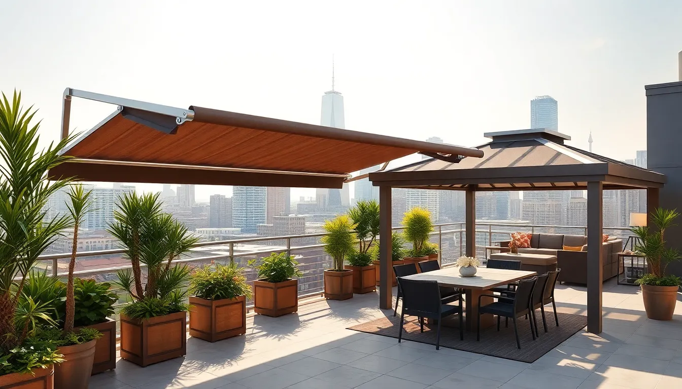 25 Stunning Outdoor Rooftop Patio Ideas to Transform Your Urban Space 14 25 Stunning Outdoor Rooftop Patio Ideas to Transform Your Urban Space 13