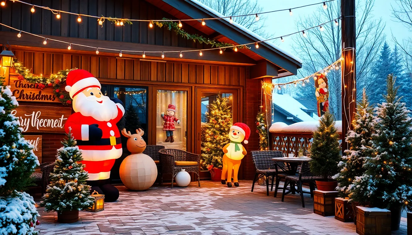 25 Stunning Patio Christmas Decorating Ideas to Transform Your Outdoor Space 14 25 Stunning Patio Christmas Decorating Ideas to Transform Your Outdoor Space 13