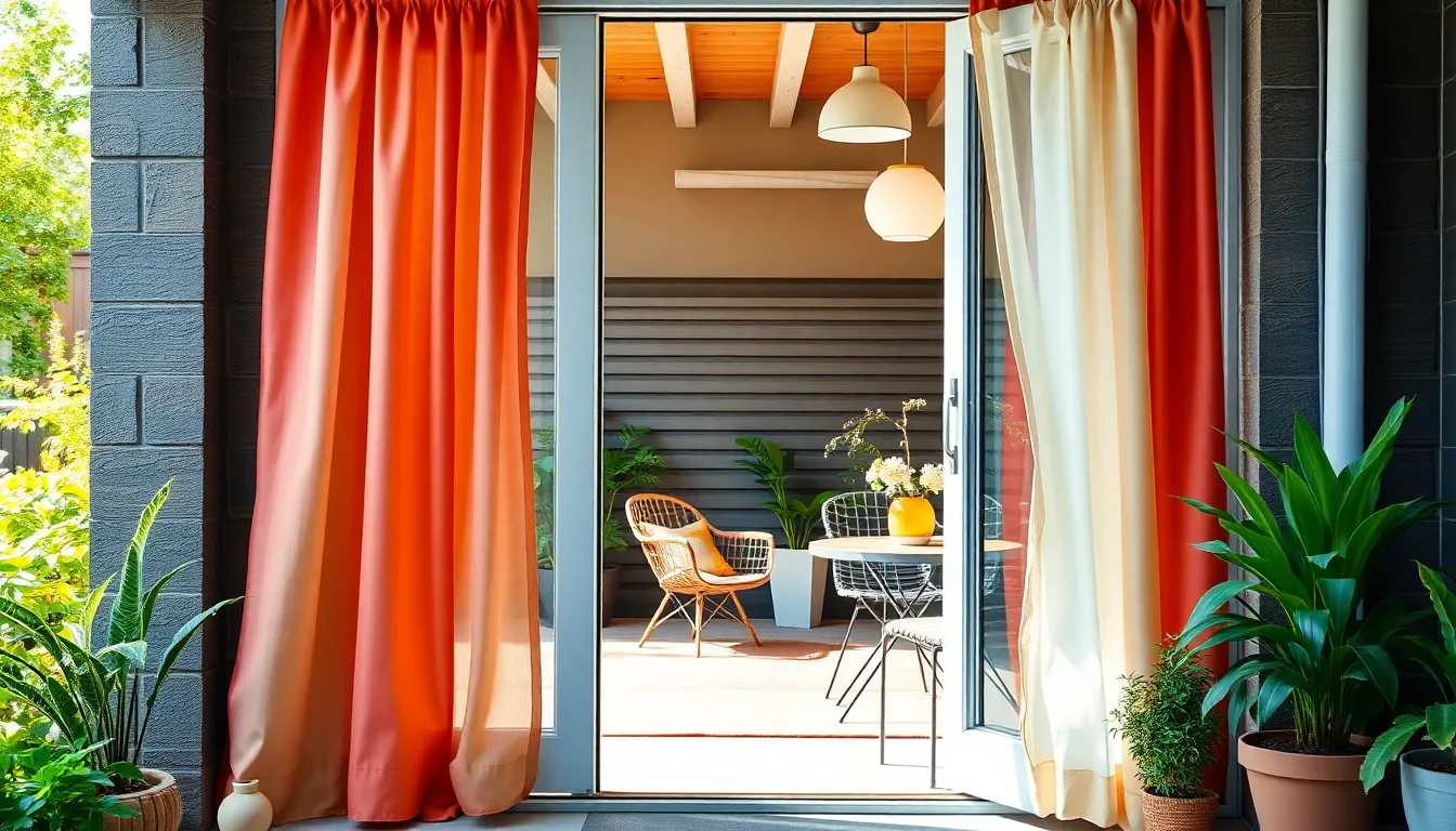 25 Stunning Patio Door Curtain Ideas That Transform Any Space (2025 Guide) 14 25 Stunning Patio Door Curtain Ideas That Transform Any Space (2025 Guide) 13