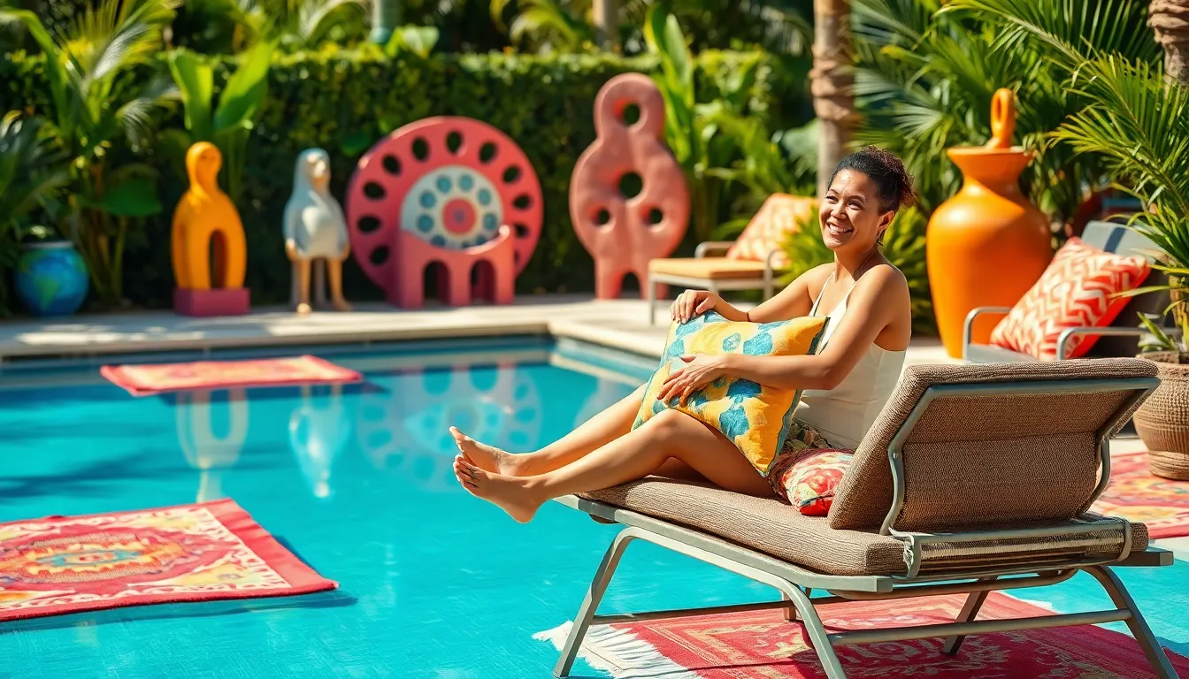 25 Stunning Pool Area Decorating Ideas to Transform Your Backyard Oasis 14 25 Stunning Pool Area Decorating Ideas to Transform Your Backyard Oasis 13