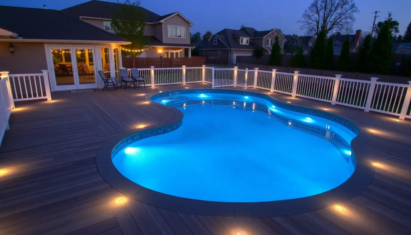 25 Stunning Above Ground Pool Deck Ideas That'll Transform Your Backyard 14 25 Stunning Above Ground Pool Deck Ideas That'll Transform Your Backyard 13