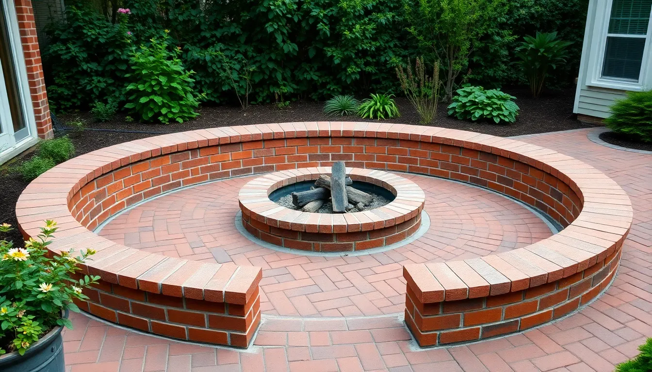 25 Stunning Red Brick Patio Ideas That Will Transform Your Backyard in 2025 13