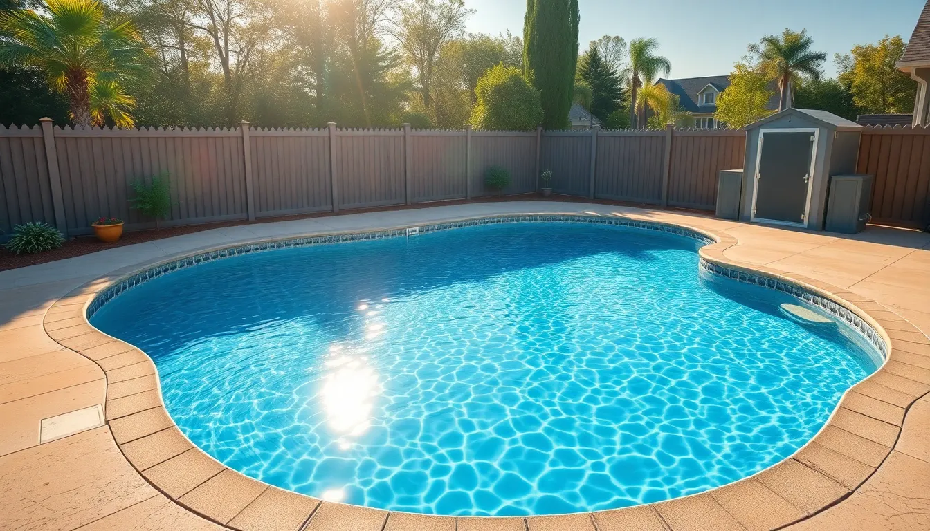 25 Semi Inground Pool Ideas That'll Transform Your Backyard Into a Resort 14 25 Semi Inground Pool Ideas That'll Transform Your Backyard Into a Resort 13
