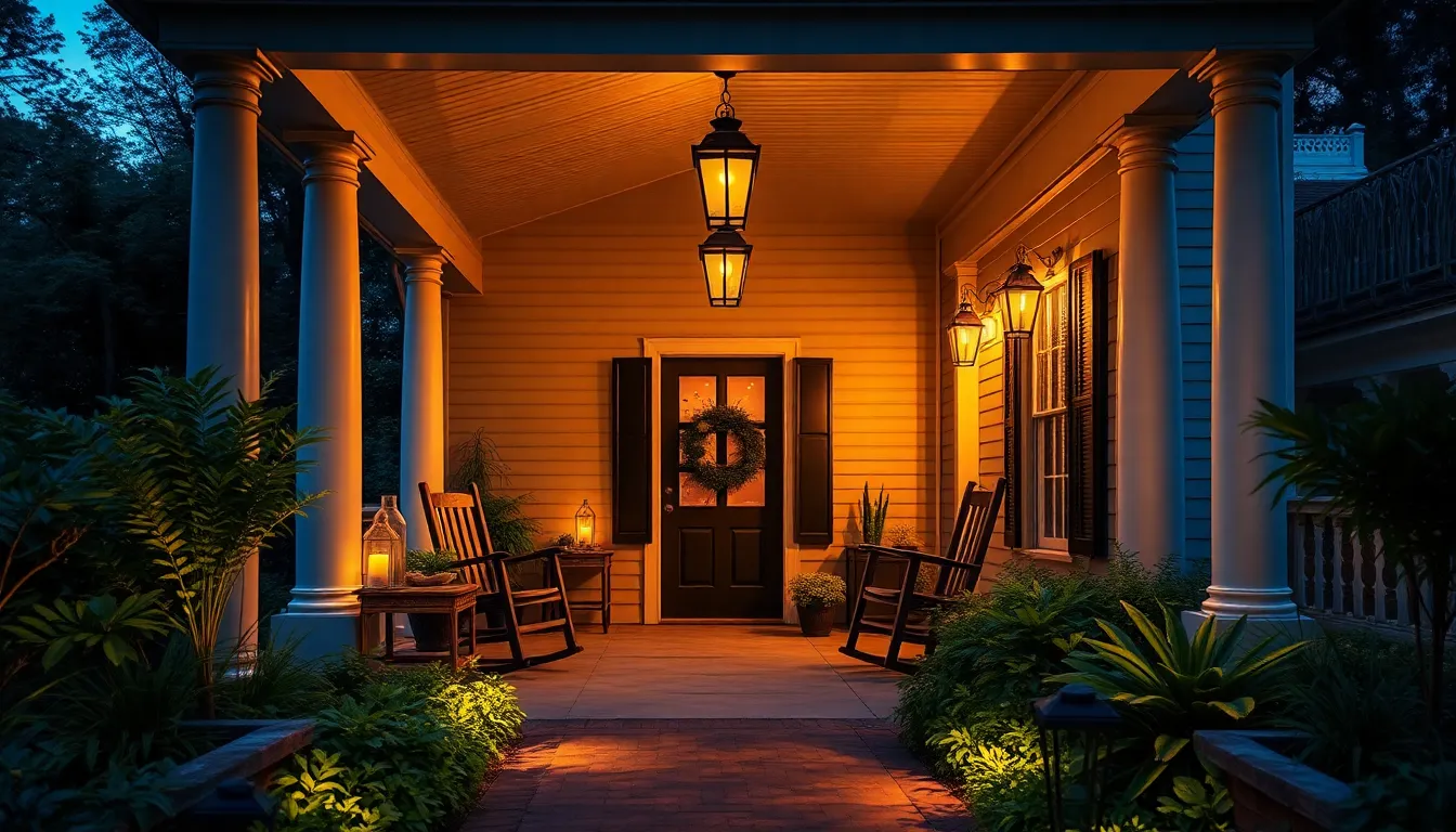25 Southern Front Porch Ideas to Transform Your Home's Curb Appeal 14 25 Southern Front Porch Ideas to Transform Your Home's Curb Appeal 13