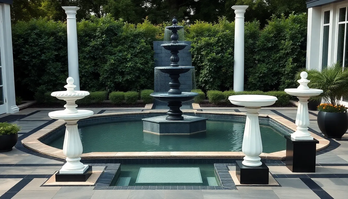 25 Stunning Black and White Patio Ideas That Will Transform Your Outdoor Space 16 25 Stunning Black and White Patio Ideas That Will Transform Your Outdoor Space 15