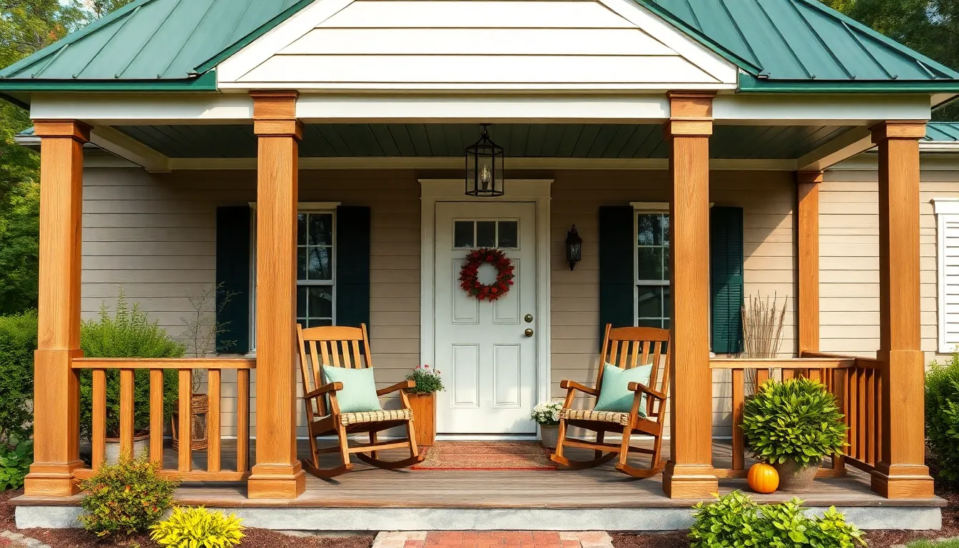 25 Stunning Colonial Front Porch Ideas That Transform Any Home 16 25 Stunning Colonial Front Porch Ideas That Transform Any Home 15
