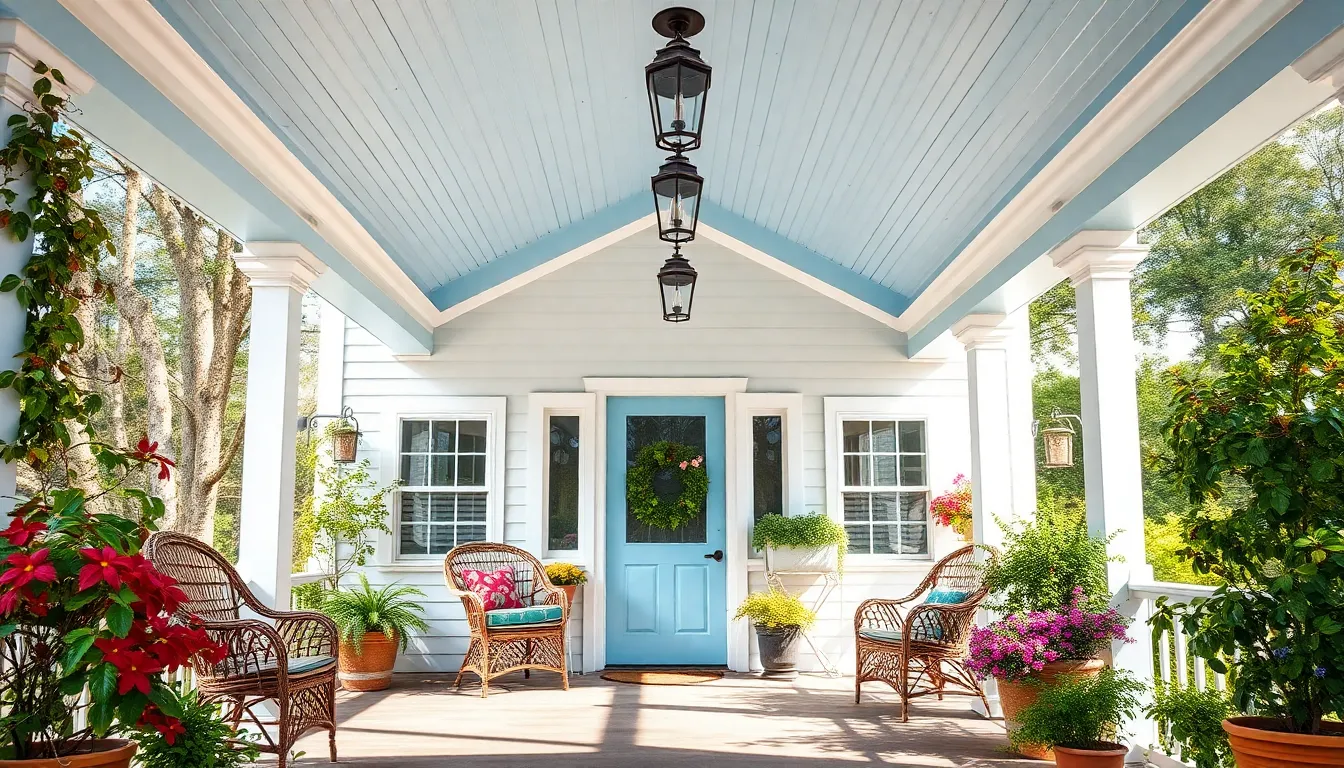 25 Charming Cottage Front Porch Ideas to Transform Your Home's Curb Appeal 16 25 Charming Cottage Front Porch Ideas to Transform Your Home's Curb Appeal 15