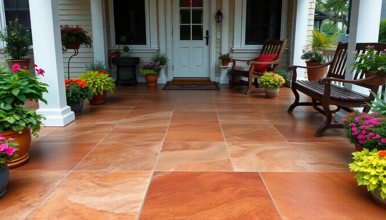 25 Stunning Front Porch Paint Ideas to Transform Your Home's Curb Appeal 16 25 Stunning Front Porch Paint Ideas to Transform Your Home's Curb Appeal 15