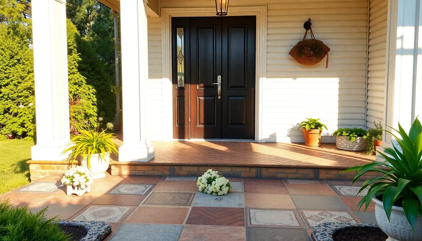 25 Stunning Front Porch Tile Ideas That Boost Curb Appeal (2025 Guide) 16 25 Stunning Front Porch Tile Ideas That Boost Curb Appeal (2025 Guide) 15