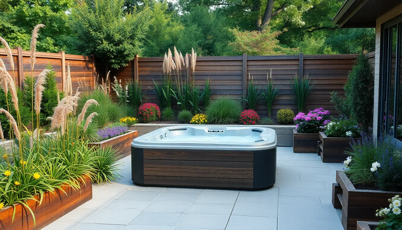 27 Stunning Hot Tub Ideas for Your Backyard Patio (2025 Guide) 16 27 Stunning Hot Tub Ideas for Your Backyard Patio (2025 Guide) 15