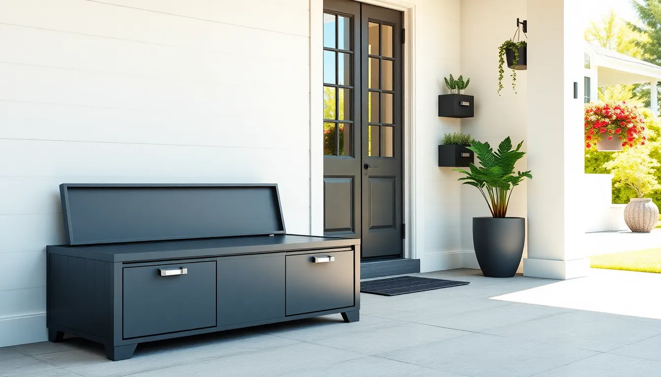 25 Modern Front Porch Ideas That Will Transform Your Home's Curb Appeal 16 25 Modern Front Porch Ideas That Will Transform Your Home's Curb Appeal 15
