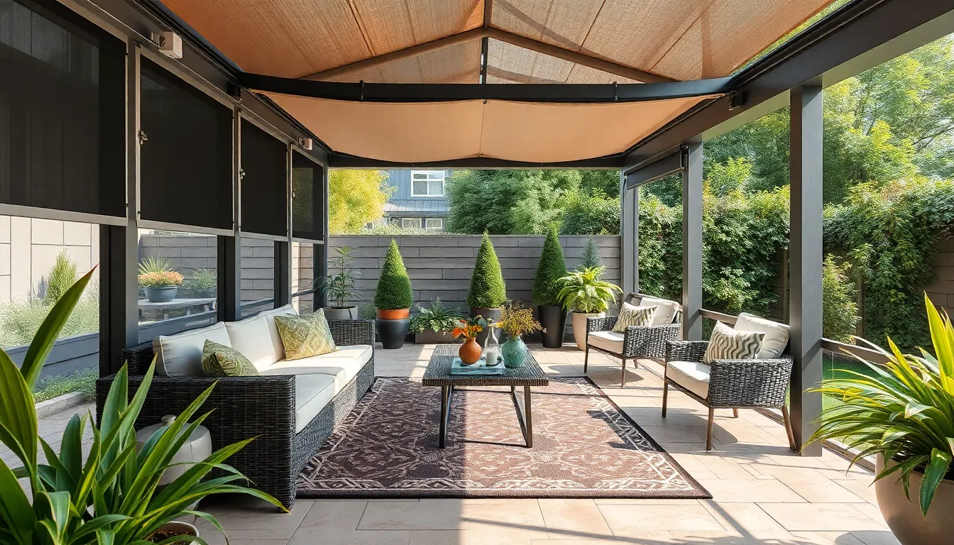 25 Stunning Outdoor Enclosed Patio Ideas to Transform Your Backyard Year-Round 16 25 Stunning Outdoor Enclosed Patio Ideas to Transform Your Backyard Year-Round 15